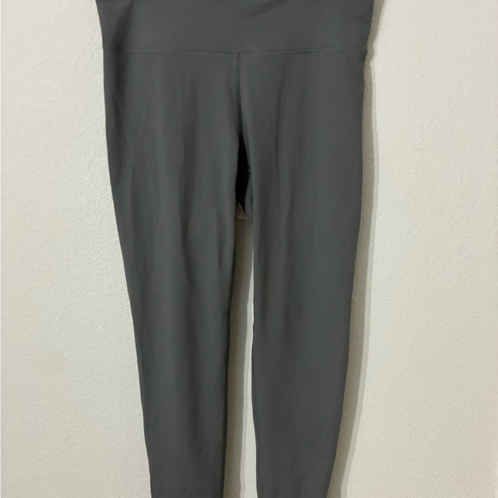 Columbia Gray High Waisted Leggings Stretch Athletic Yoga Pants Women’s L